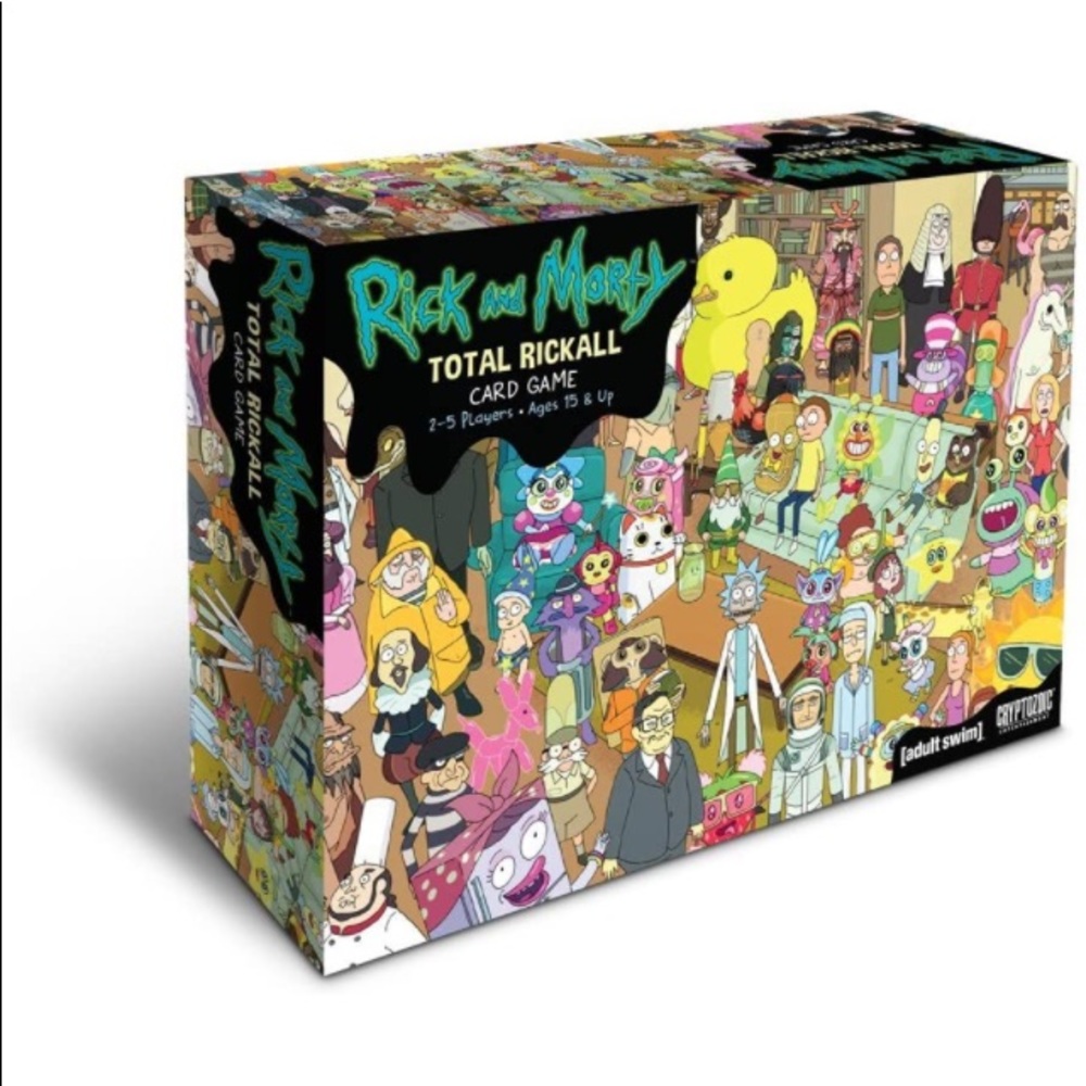 Rick And Morty total rickall card game